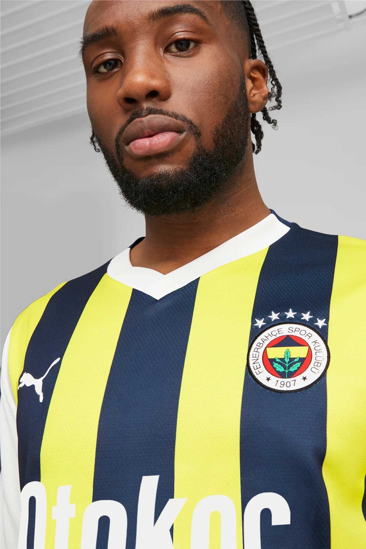 Puma Fenerbahçe S.K. Erkek Tişört 77200001 Mavi