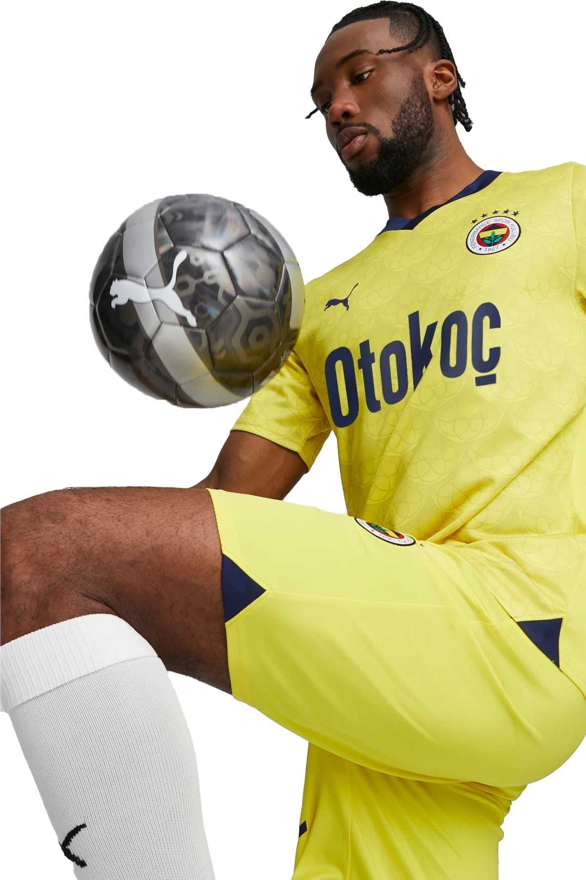 Puma Fenerbahçe S.K. Erkek Tişört 77200604 Sarı