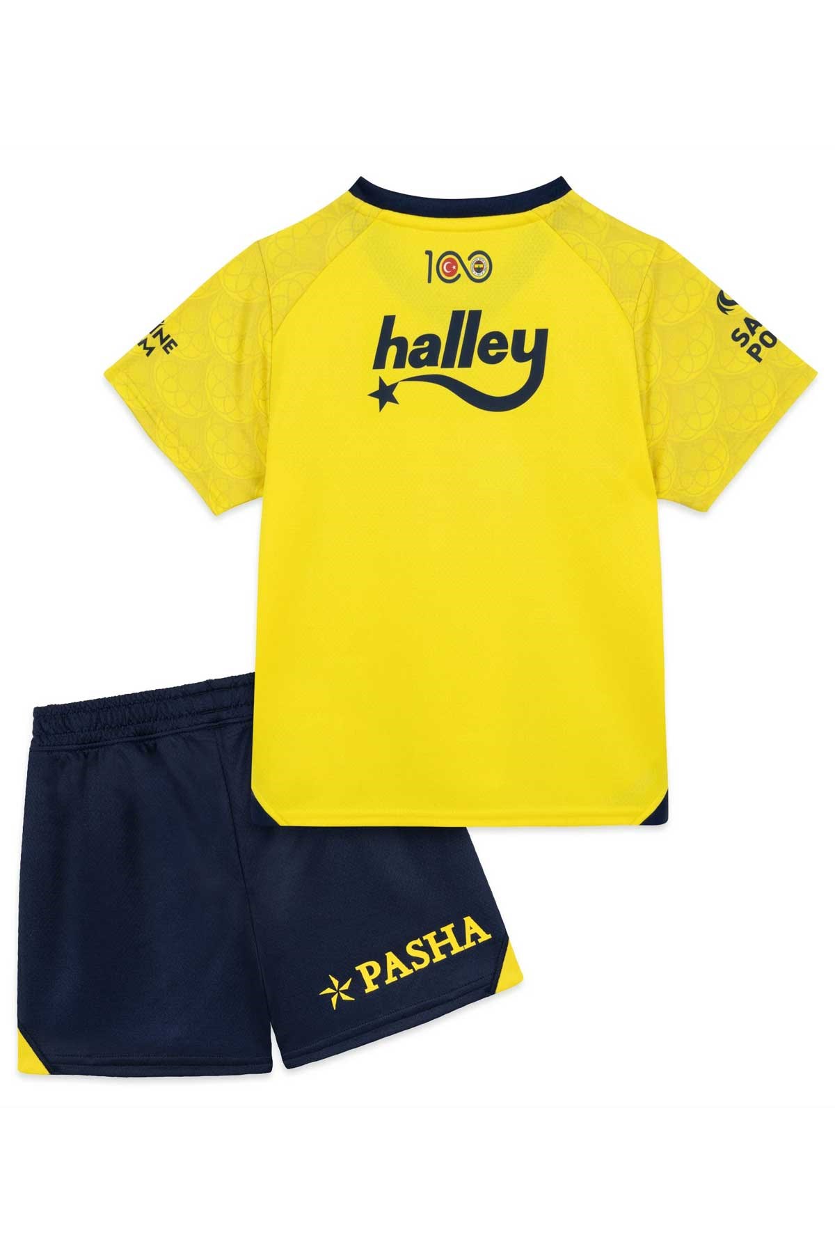 Puma FSK Away Minikit Çocuk Eşofman Takımı 77201004 Sarı