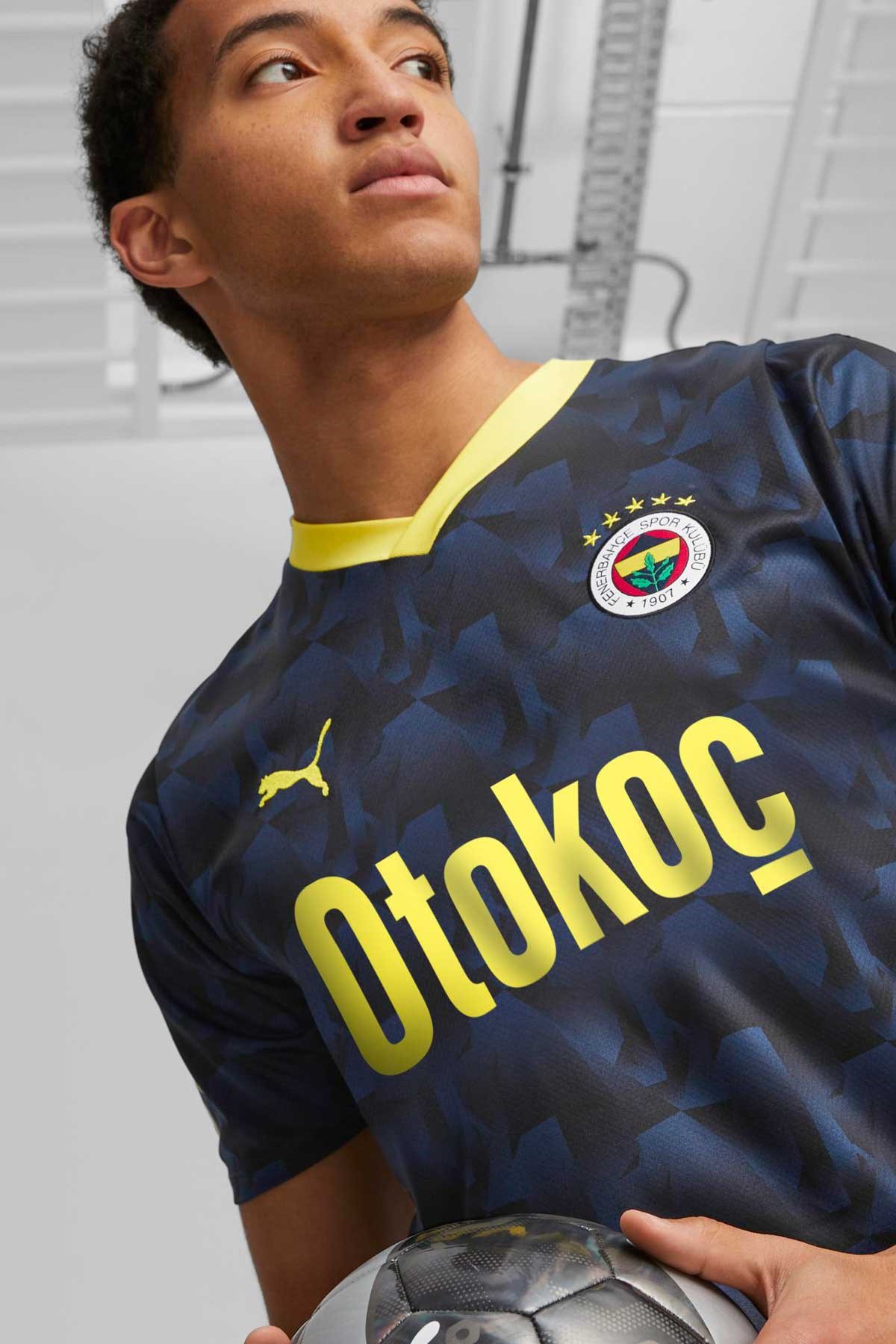 Puma Fenerbahçe S.K. Erkek Tişört 77201320 Mavi