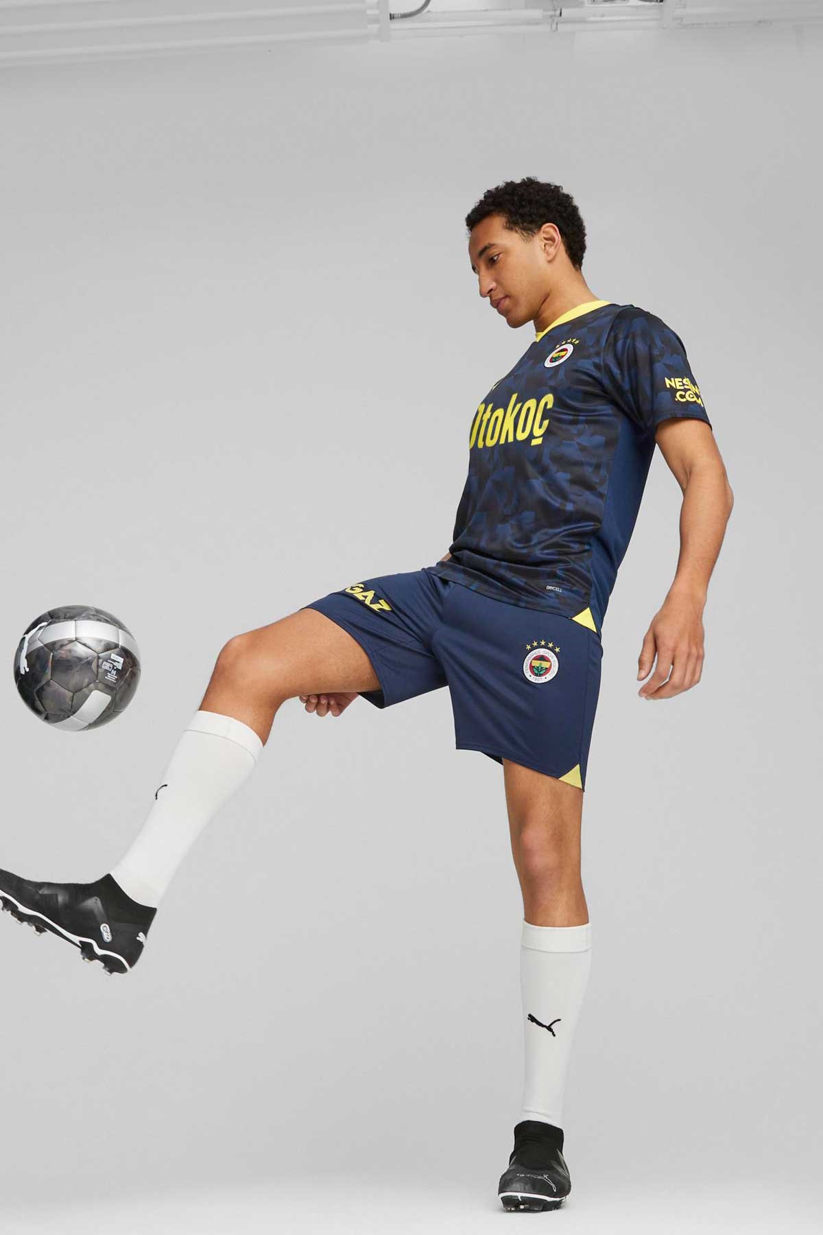 Puma Fenerbahçe S.K. Erkek Tişört 77201320 Mavi