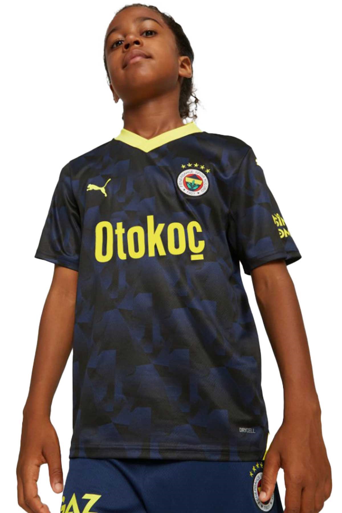 Puma Fenerbahçe S.K. Çocuk Tişört 77201520 Mavi