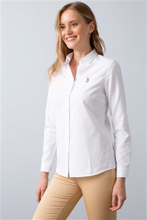 U.S. Polo Assn. Woxcolor Kadın Slim Fit Gömlek 772190
