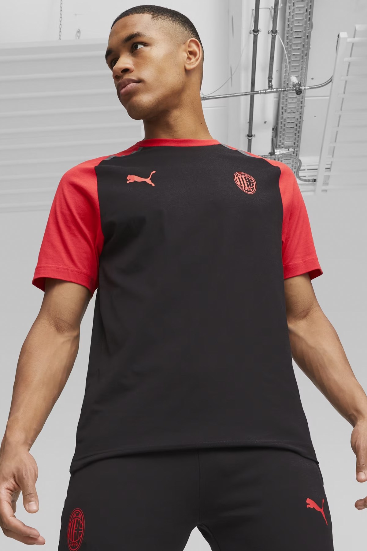Puma Acm Casuals Erkek Tişört 77230704 Siyah
