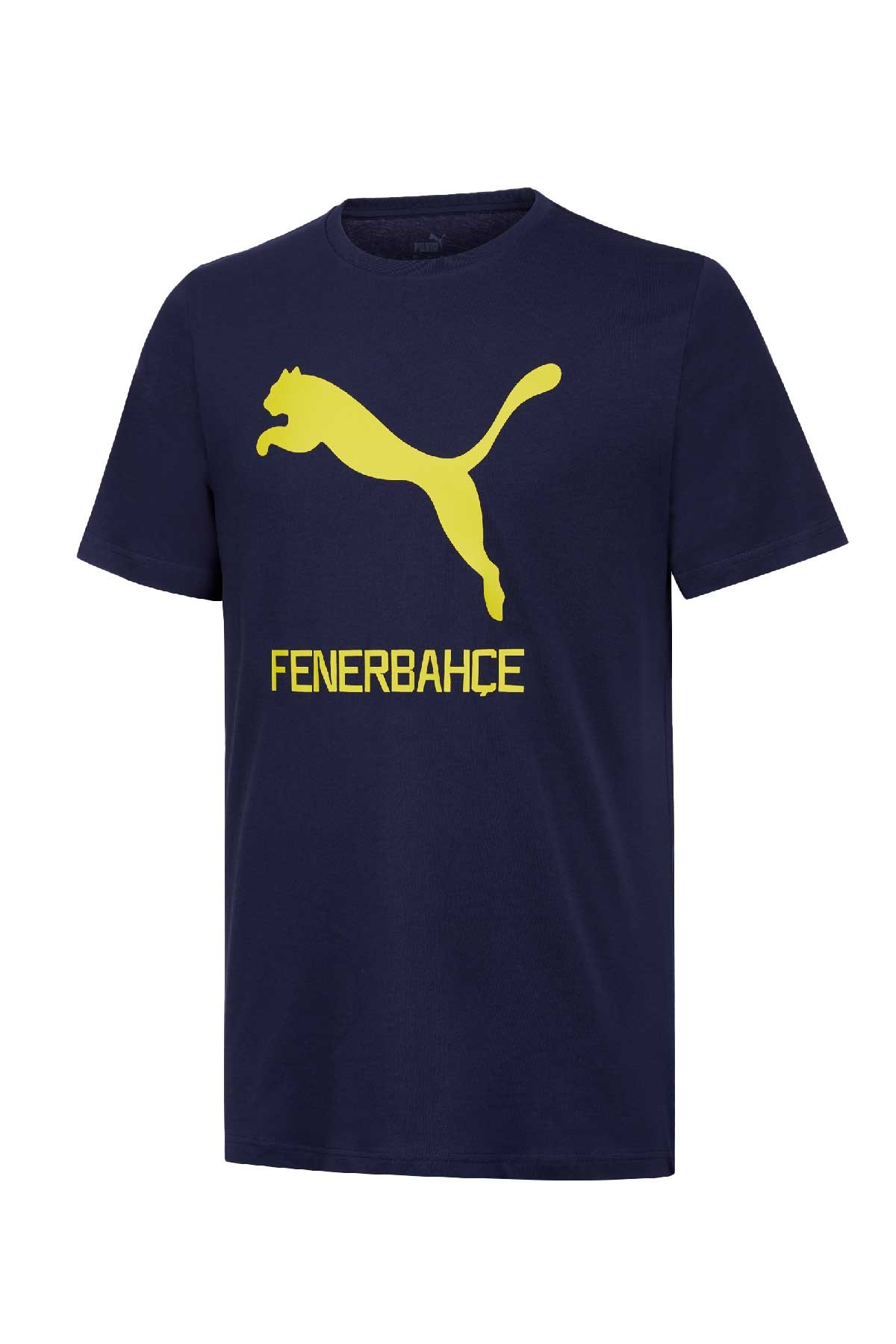 Puma Fenerbahçe S.K. Cat Unisex Tişört 77313601 Lacivert