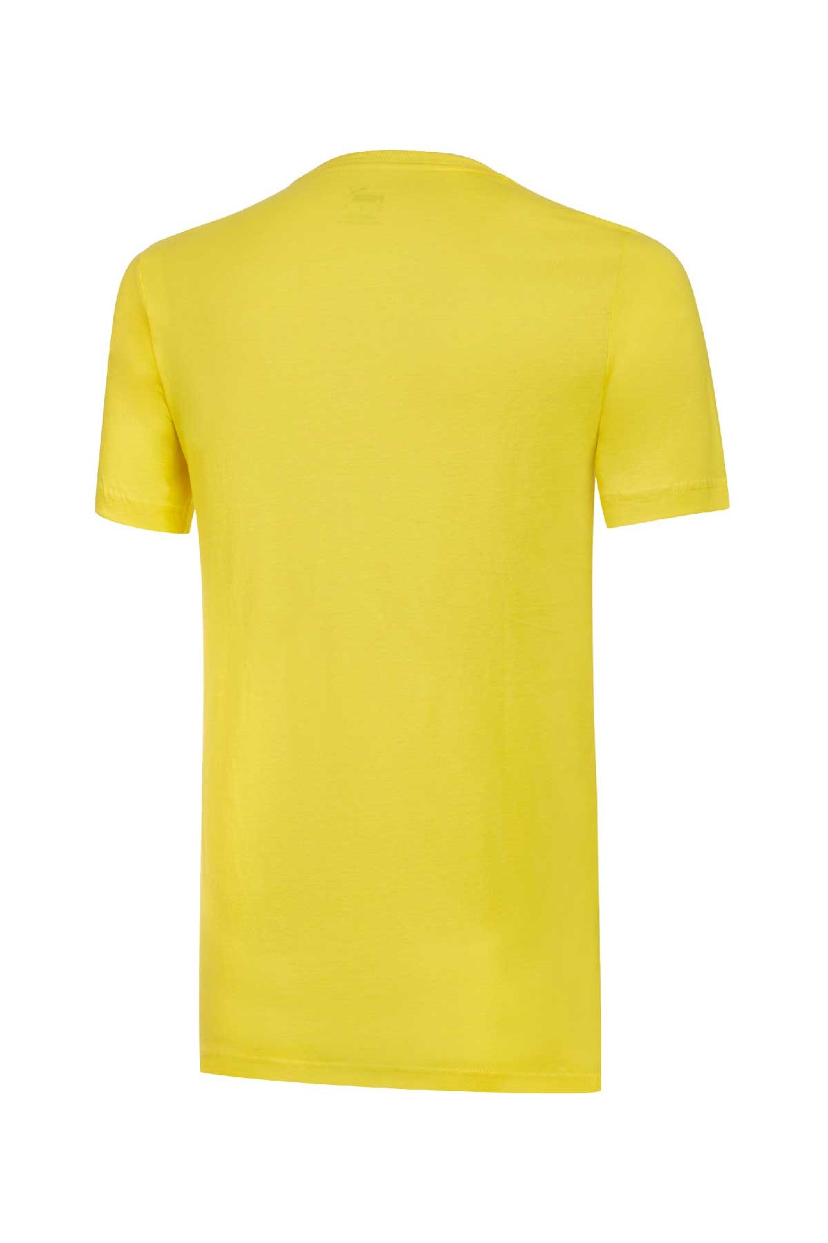 Puma Fenerbahçe S.K. Cat Unisex Tişört 77313603 Sarı