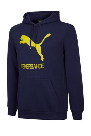 Puma Fsk Cat Hoody Medieval Erkek Sweatshirt 77313901 Lacivert