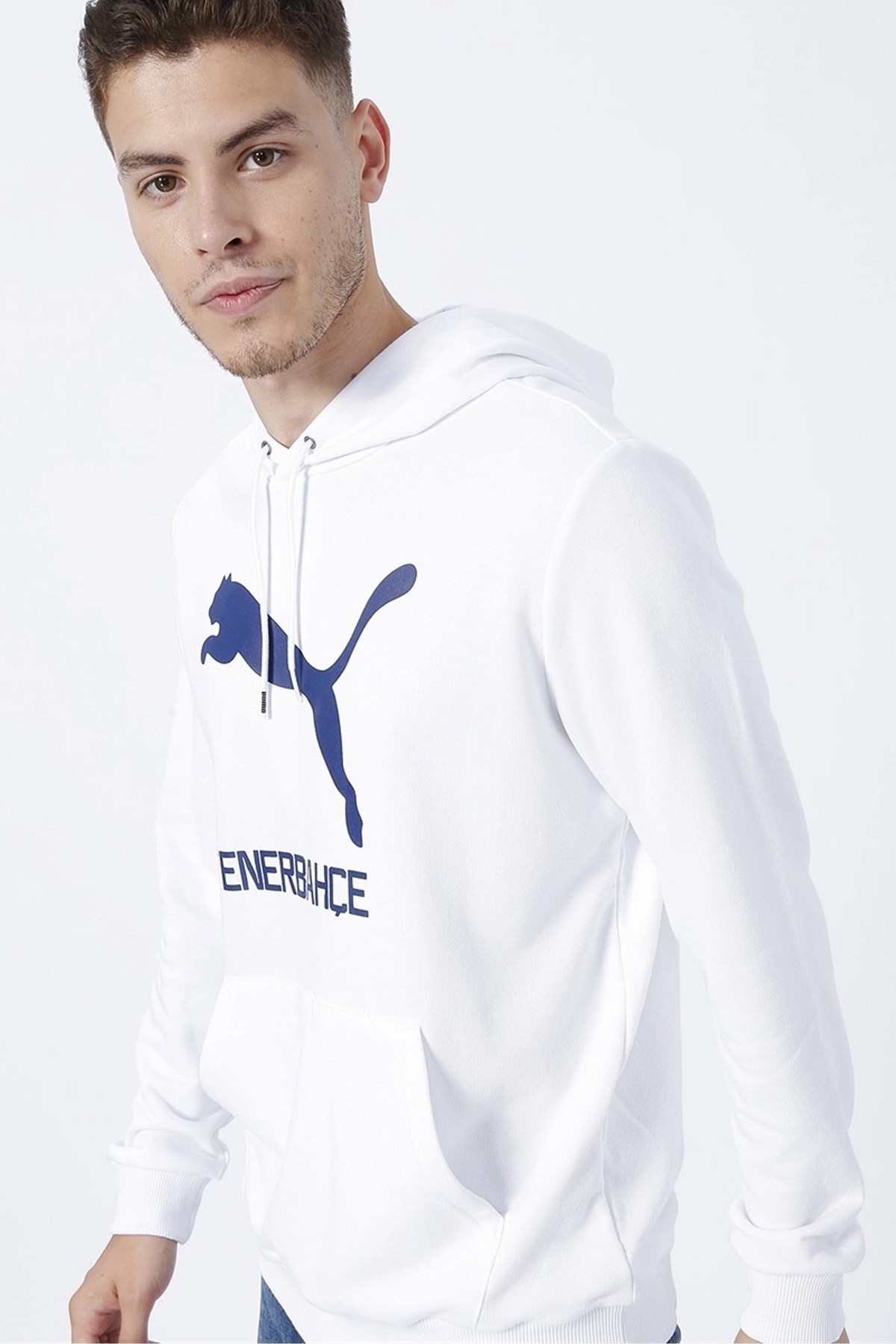 Puma Fenerbahçe SK Unisex Sweatshirt 77313902 Beyaz