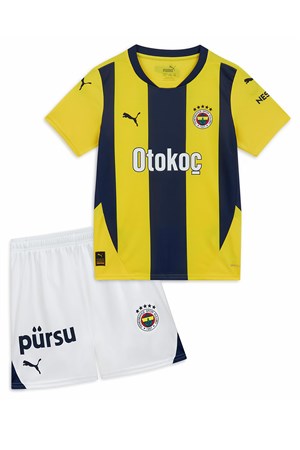 Puma FSK Home Minikit Çocuk Eşofman Takımı 77536501 Sarı