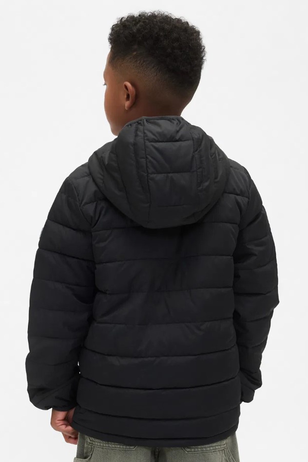 Gap V-Frch Logo Çocuk Mont 790002000 Siyah