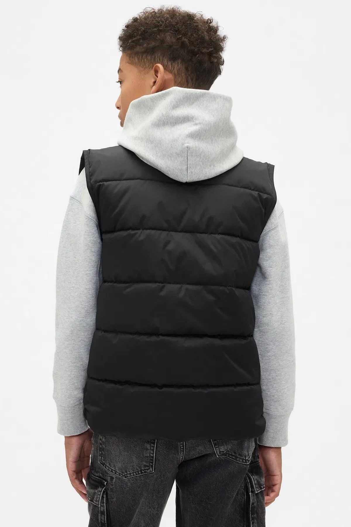 Gap V-Frch Lw Logo Çocuk Yelek 790003000 Siyah