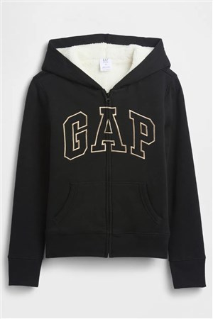 Gap V-Logo Heritage Çocuk Sweatshirt 790006002 Siyah