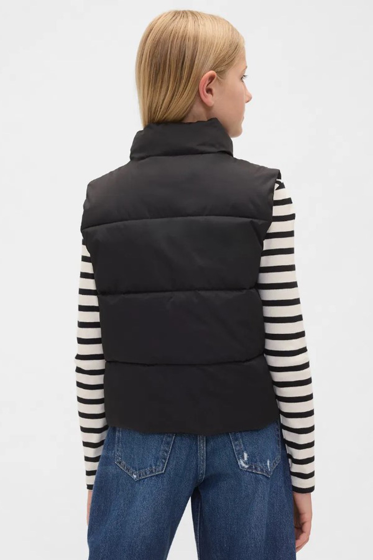 Gap V-Frch Logo Çocuk Yelek 790019001 Siyah