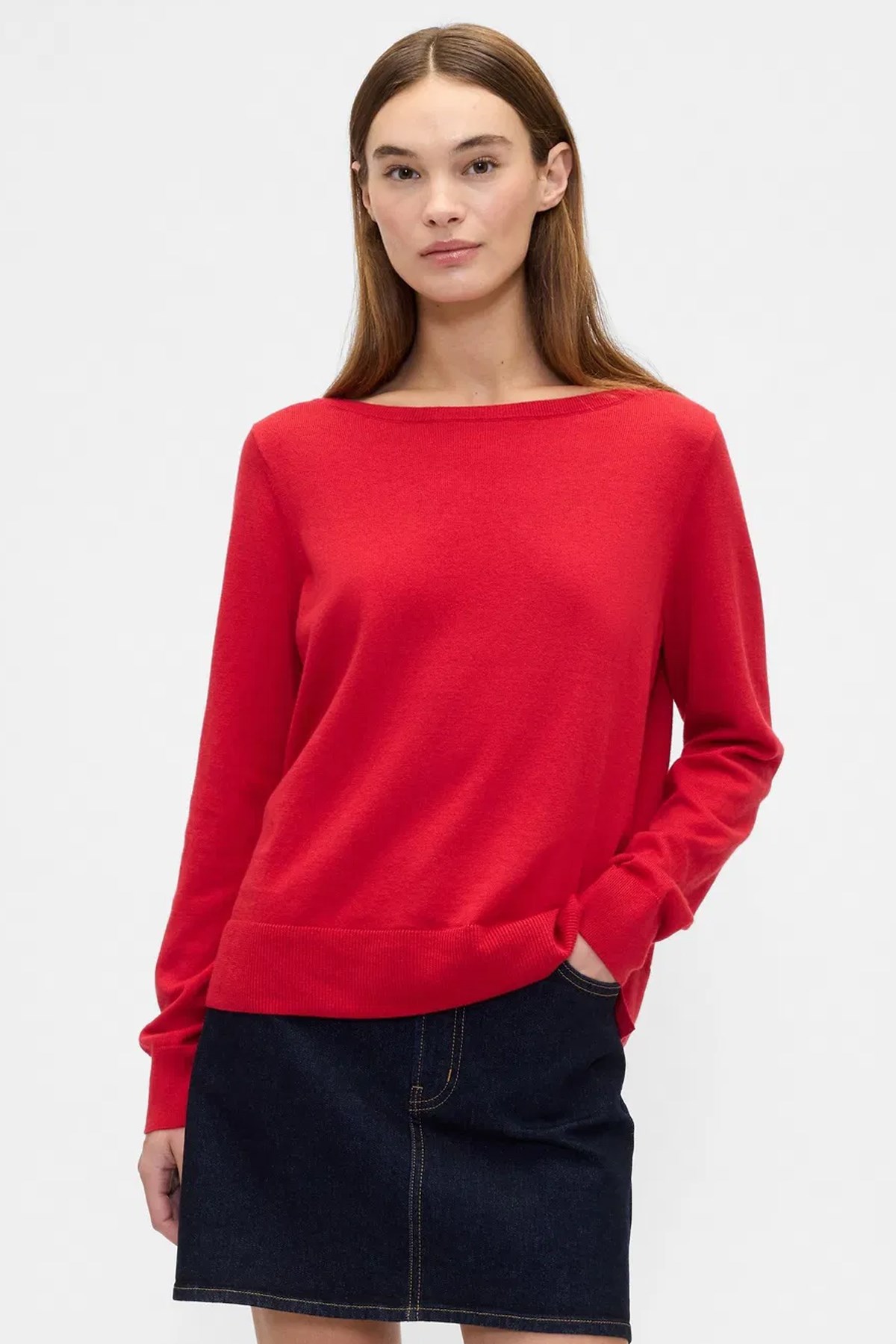 Gap V-Bella Kadın Kazak 791281003 Kırmızı