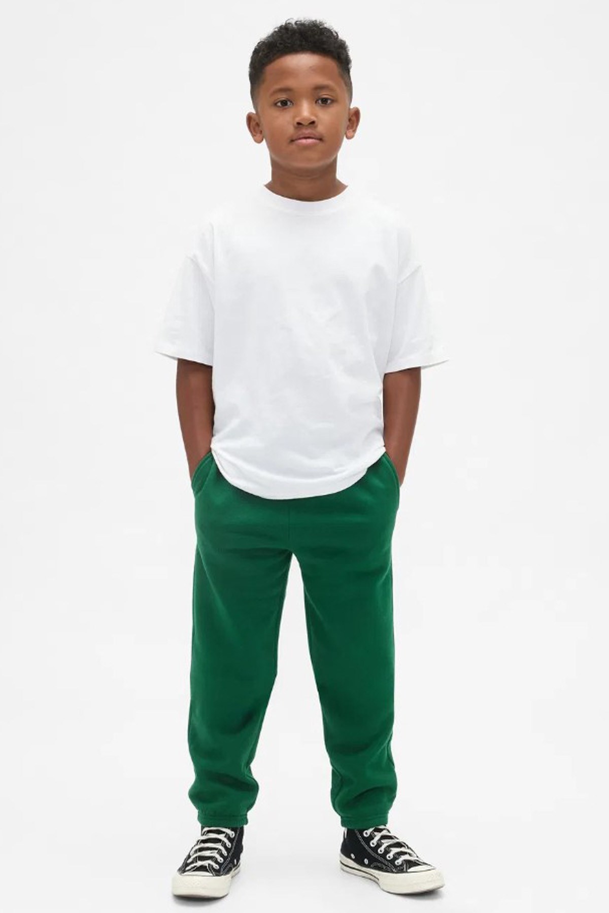 Gap V-Frch Logo Çocuk Eşofman Altı 795091001 Yeşil