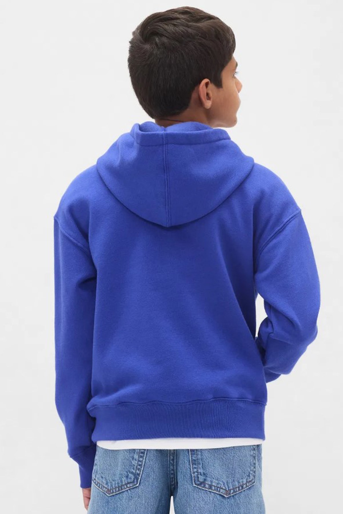 Gap V-Frch Logo Çocuk Sweatshirt 795197000 Yeşil