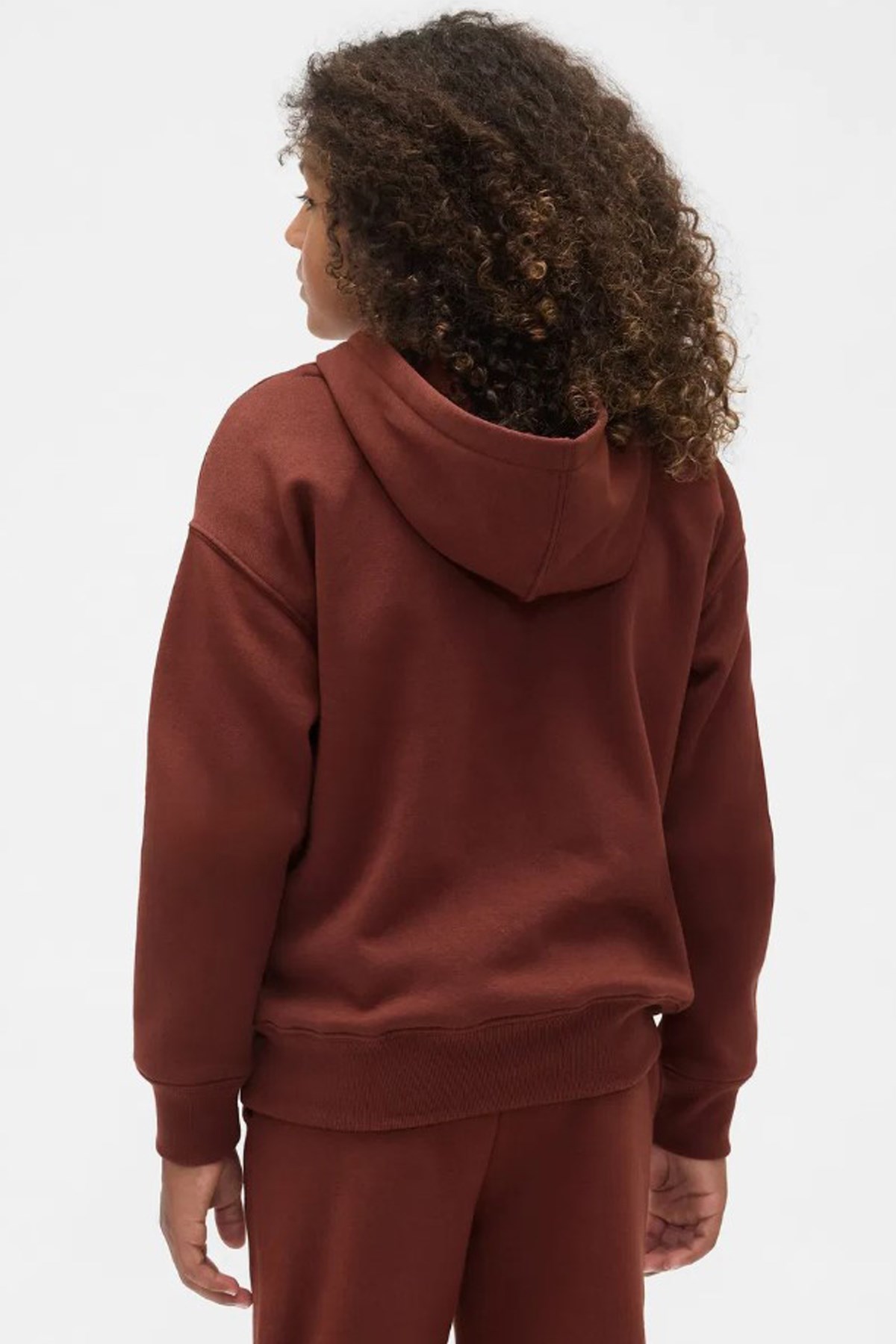 Gap V-Frch Logo Çocuk Sweatshirt 795197002 Kahverengi