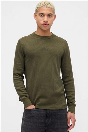 Gap V-Frch Logo Erkek Tişört 795644001