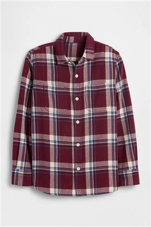 Gap V-Ls Flannel Çocuk Gömlek 796569000