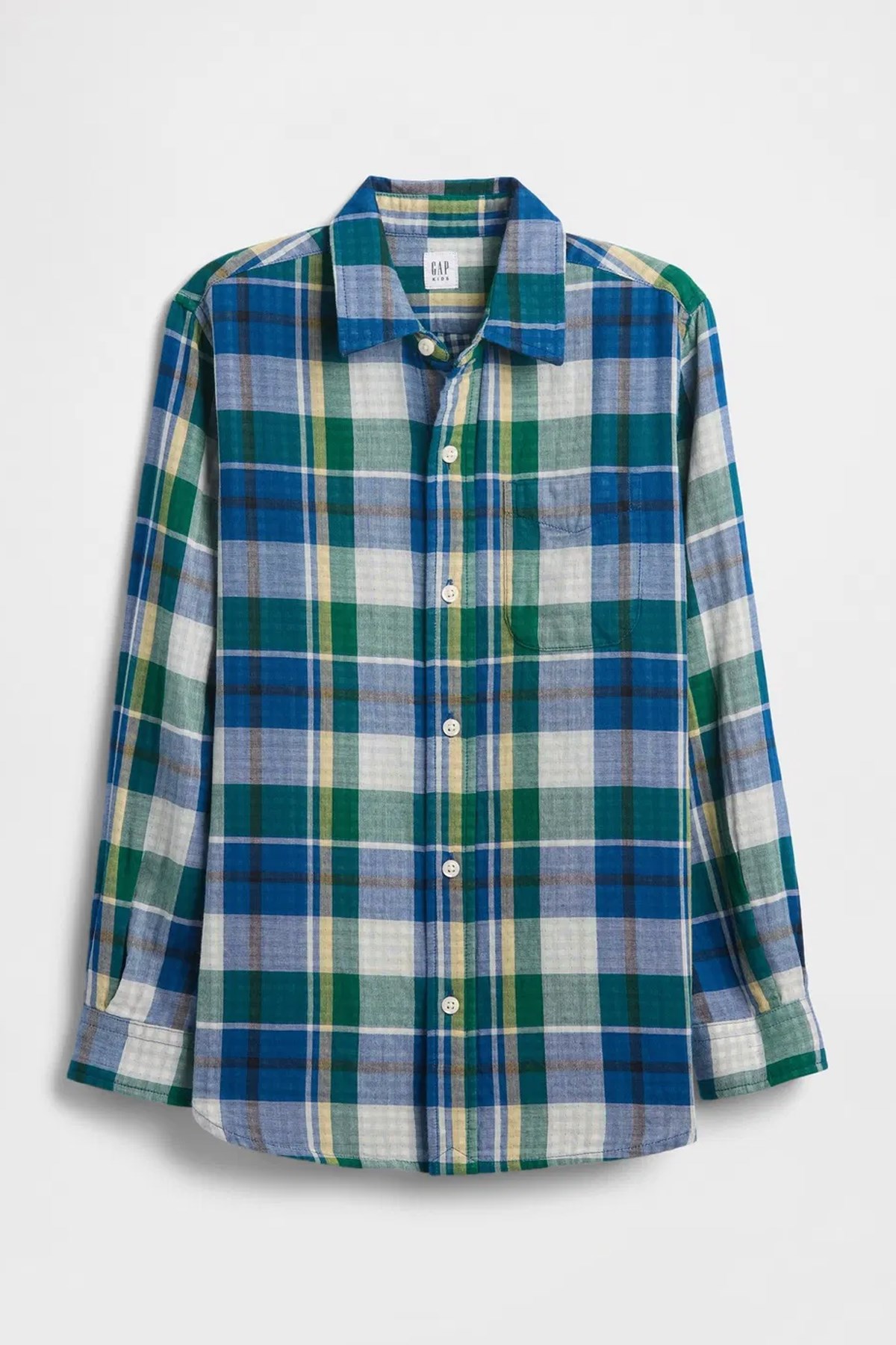 Gap V-Ls Transitional Çocuk Gömlek 796601001 Yeşil