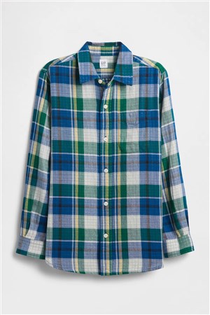 Gap V-Ls Transitional Çocuk Gömlek 796601001