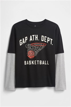 Gap V-Ls Elv Çocuk Tişört 796856002