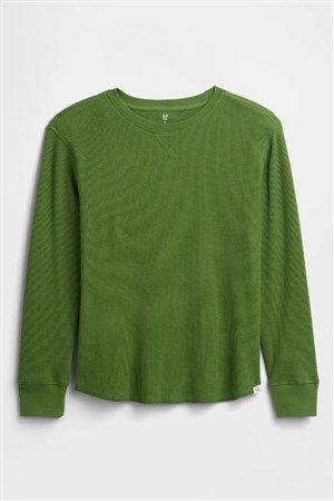 Gap V-Ls Thermal Çocuk Tişört 796857004