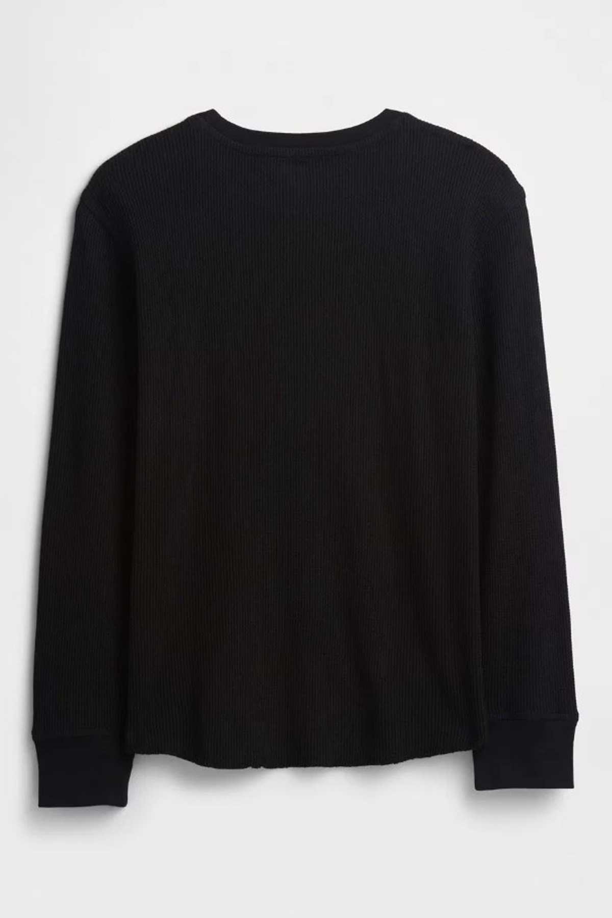 Gap V-Ls Thermal Çocuk Tişört 796857006 Siyah