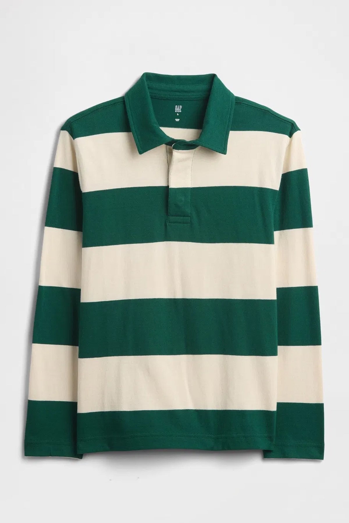 Gap V-Ls Rugby Polo Çocuk Tişört 796859001 Yeşil