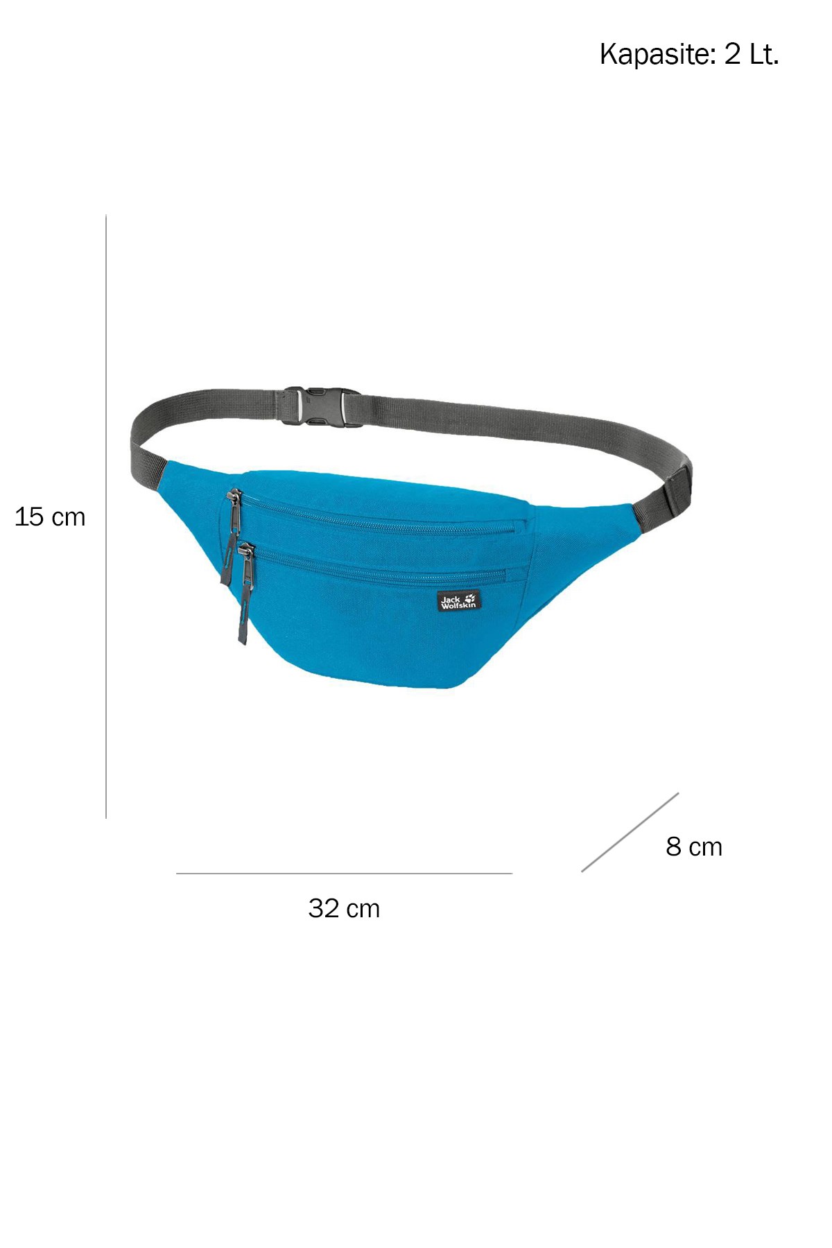 Jack Wolfskin Hokus Pokus Uniseks Bel Çantası 8006721-1018 Mavi