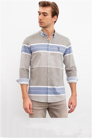 U.S. Polo Assn. Erkek Slim Fit Gömlek 839083