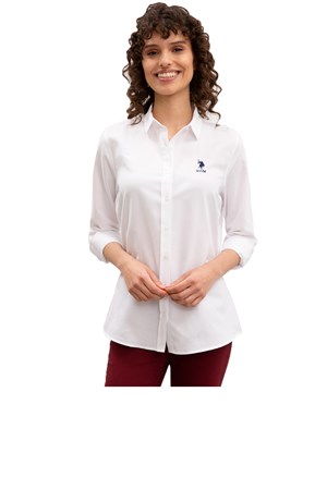 U.S. Polo Assn. Kadın Slim Fit Gömlek 839459