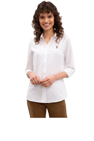 U.S. Polo Assn. Kadın Slim Fit Gömlek 839480