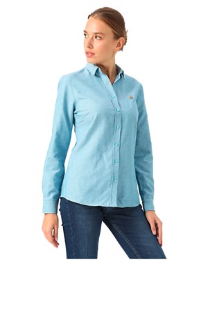U.S. Polo Assn. Kadın Slim Fit Gömlek 839480