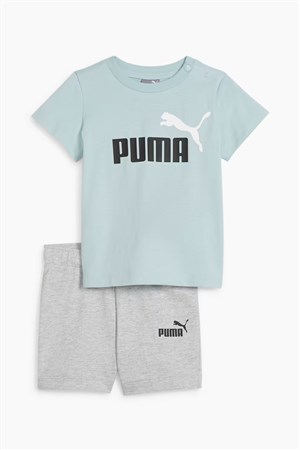 Puma Minicats Tee & Shorts Çocuk Şortlu Takım 84583922 Mavi