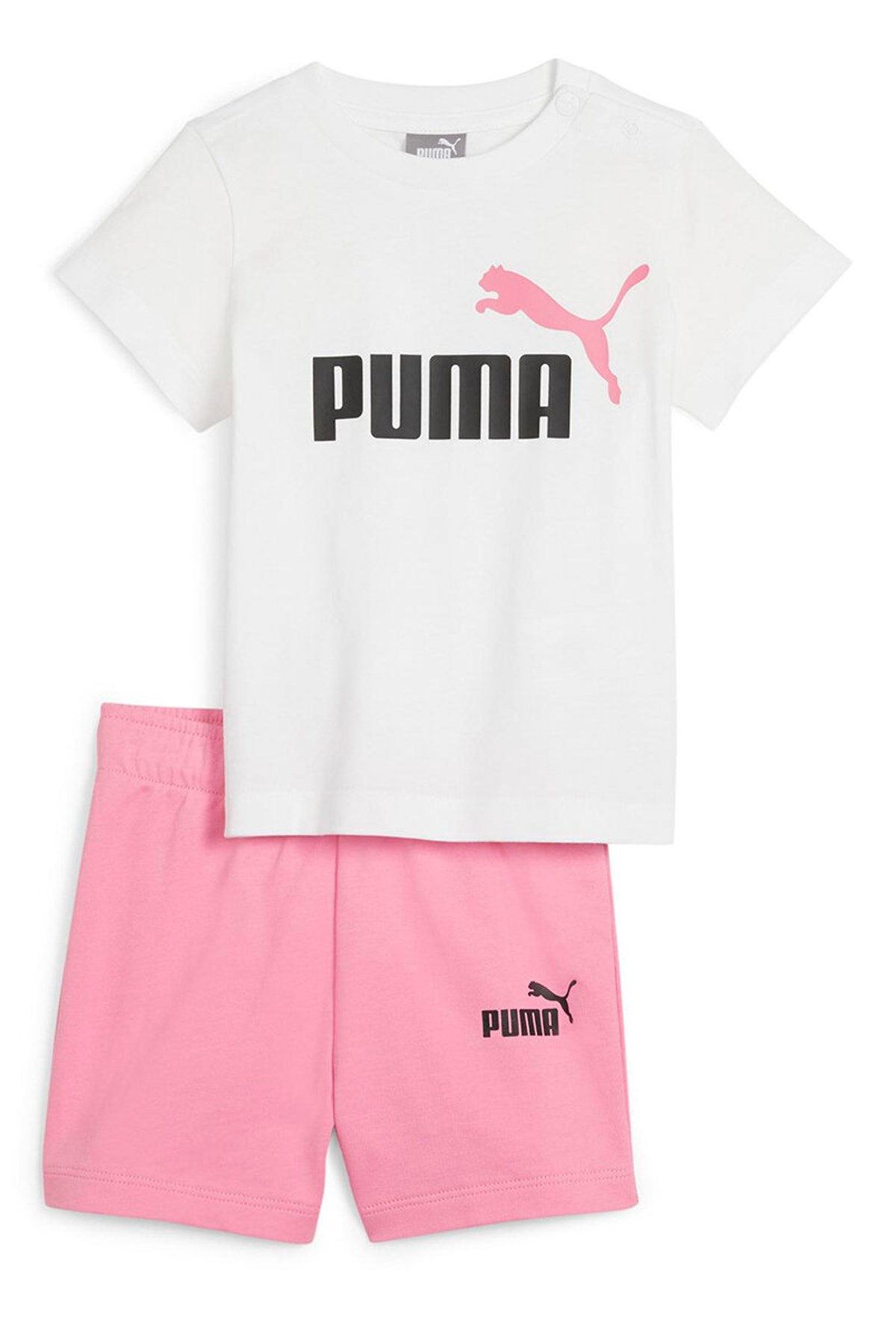 Puma Minicats Tee & Shorts Çocuk Şortlu Takım 84583928 Pembe