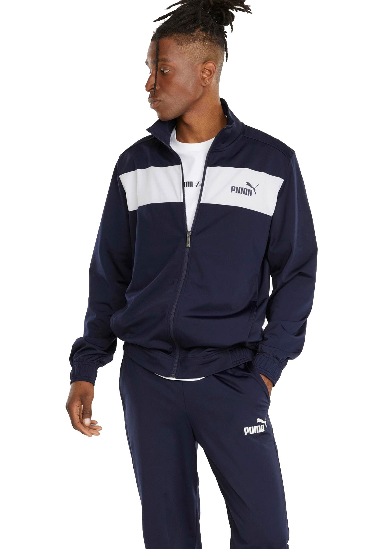Puma Poly Suit CL Erkek Eşofman Takımı 84584406 Lacivert