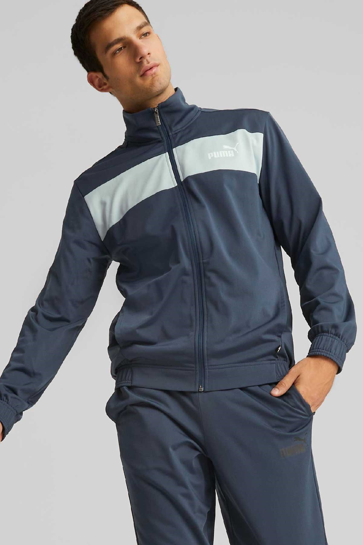 Puma Poly Erkek Eşofman Takımı 84584416 Mavi