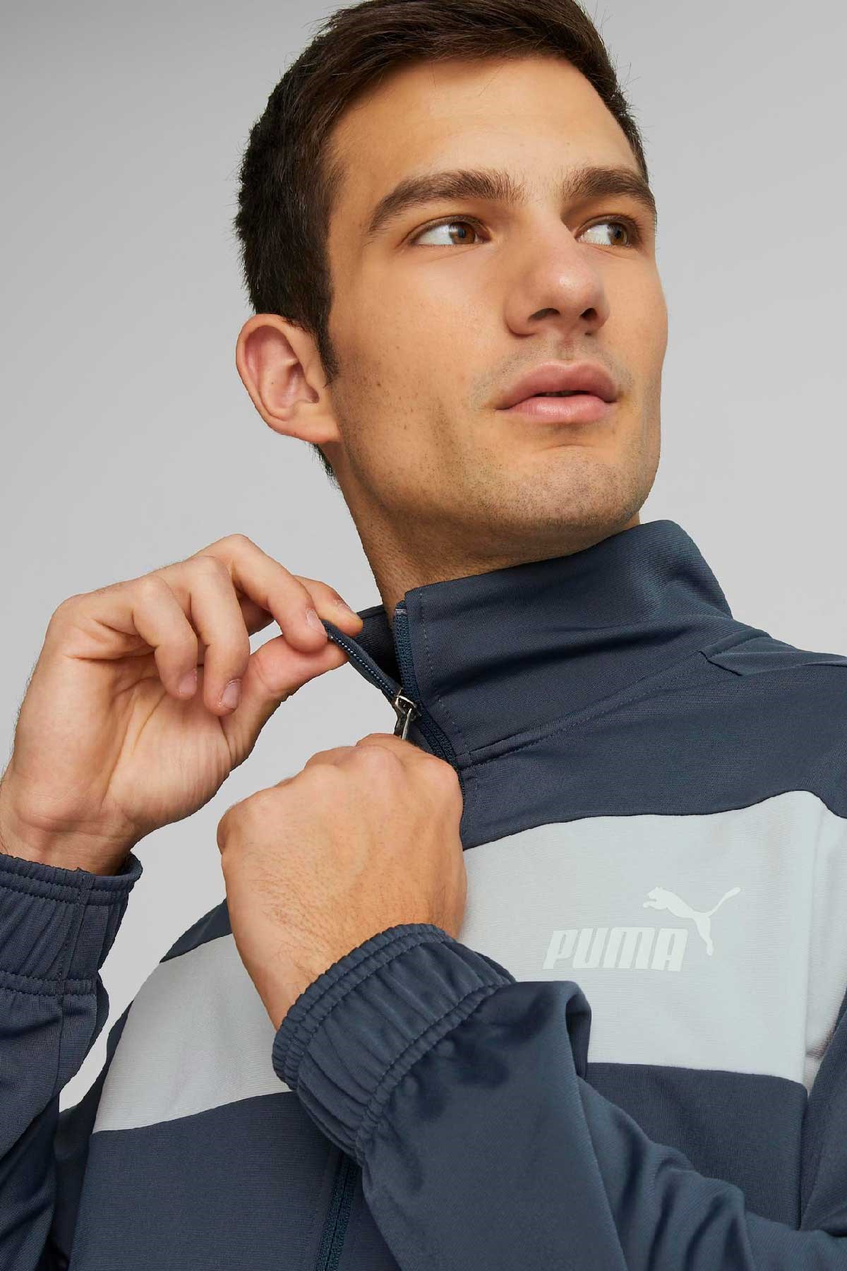 Puma Poly Erkek Eşofman Takımı 84584416 Mavi