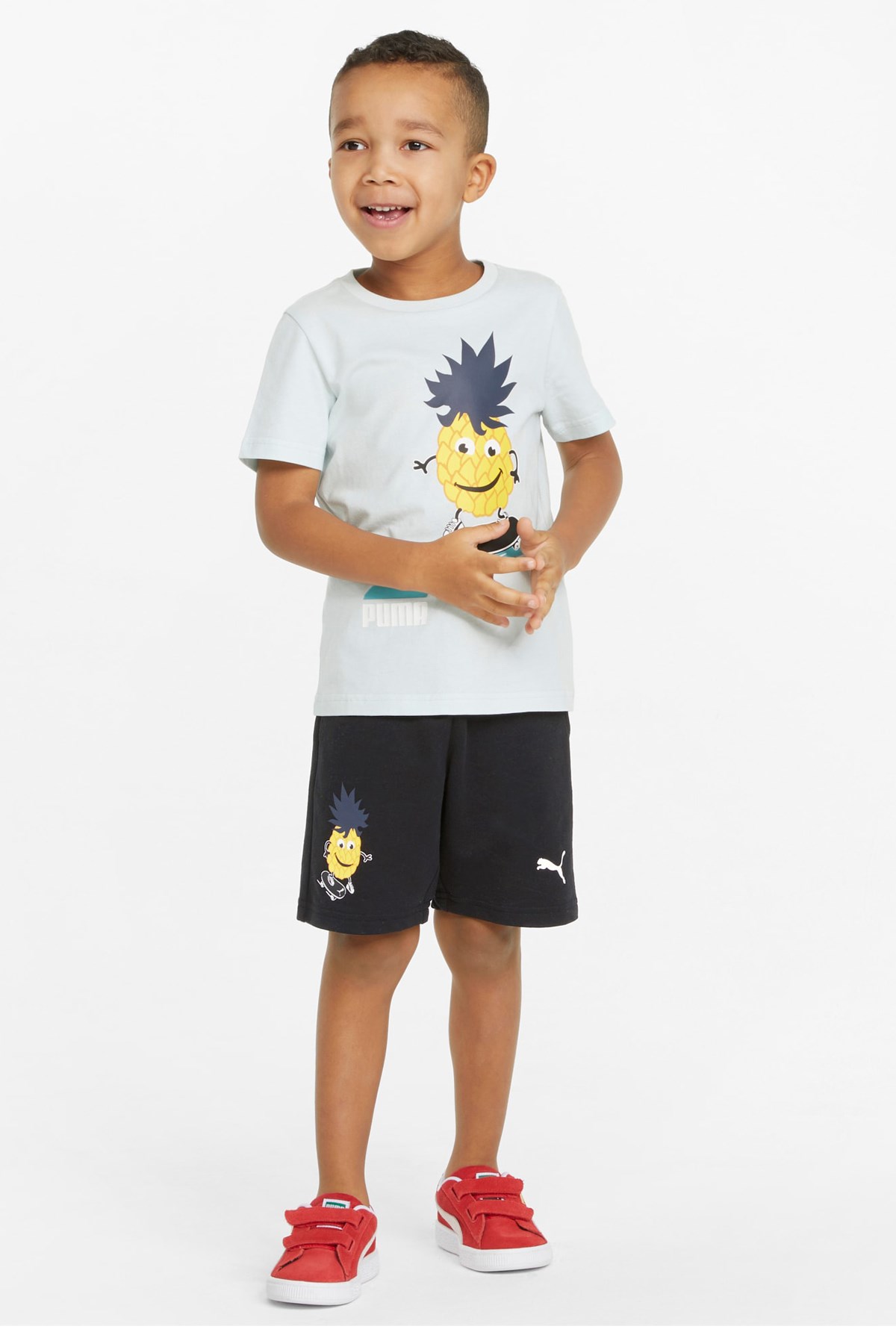 Puma Fruitmates Çocuk Şort 84731501 Siyah