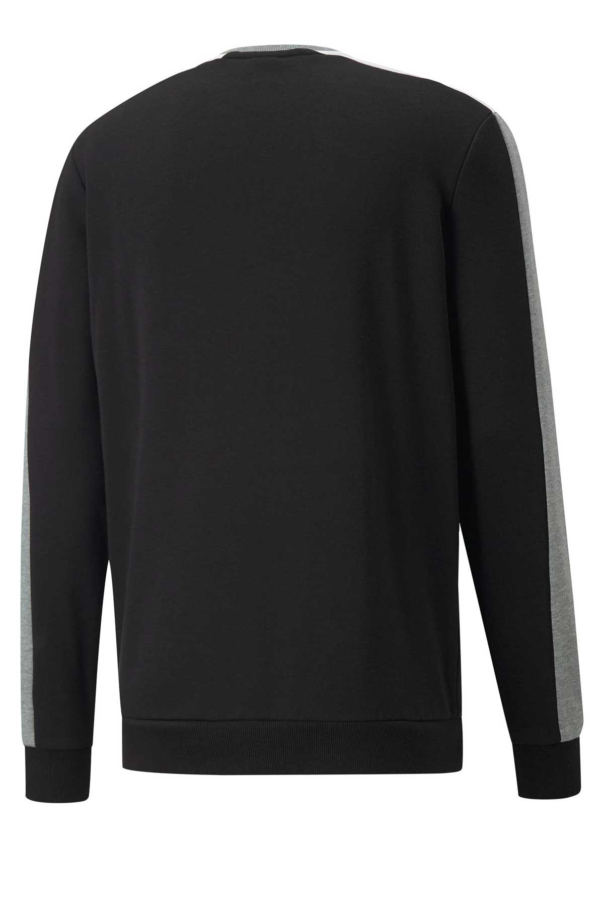 Puma Ess+ Block Erkek Sweatshirt 84742701 Siyah