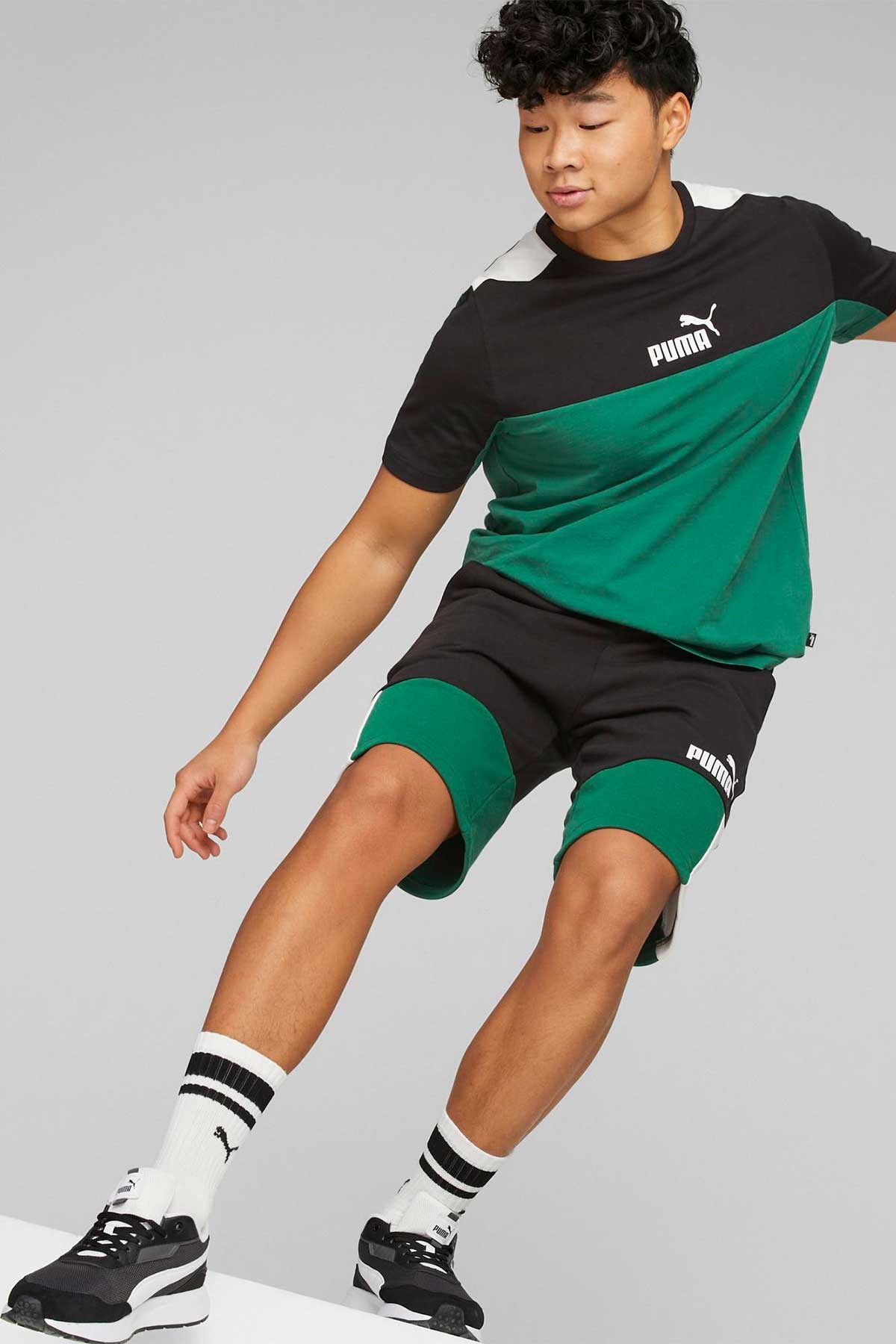 Puma ESS Erkek Spor Şort 84742937 Yeşil