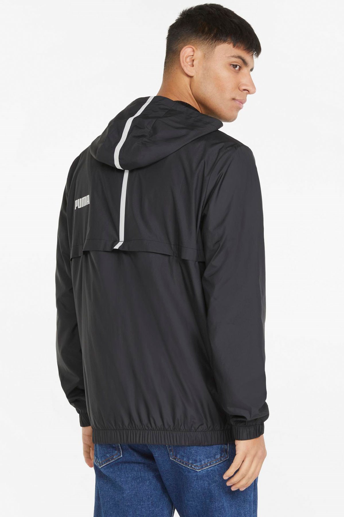 Puma Ess Solid Erkek Rüzgarlık 84748401 Siyah
