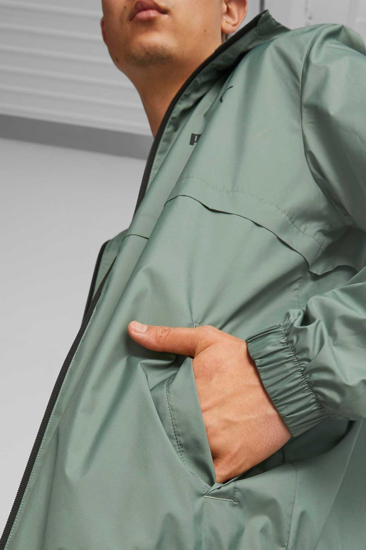 Puma Ess Solid Erkek Rüzgarlık 84748444 Yeşil