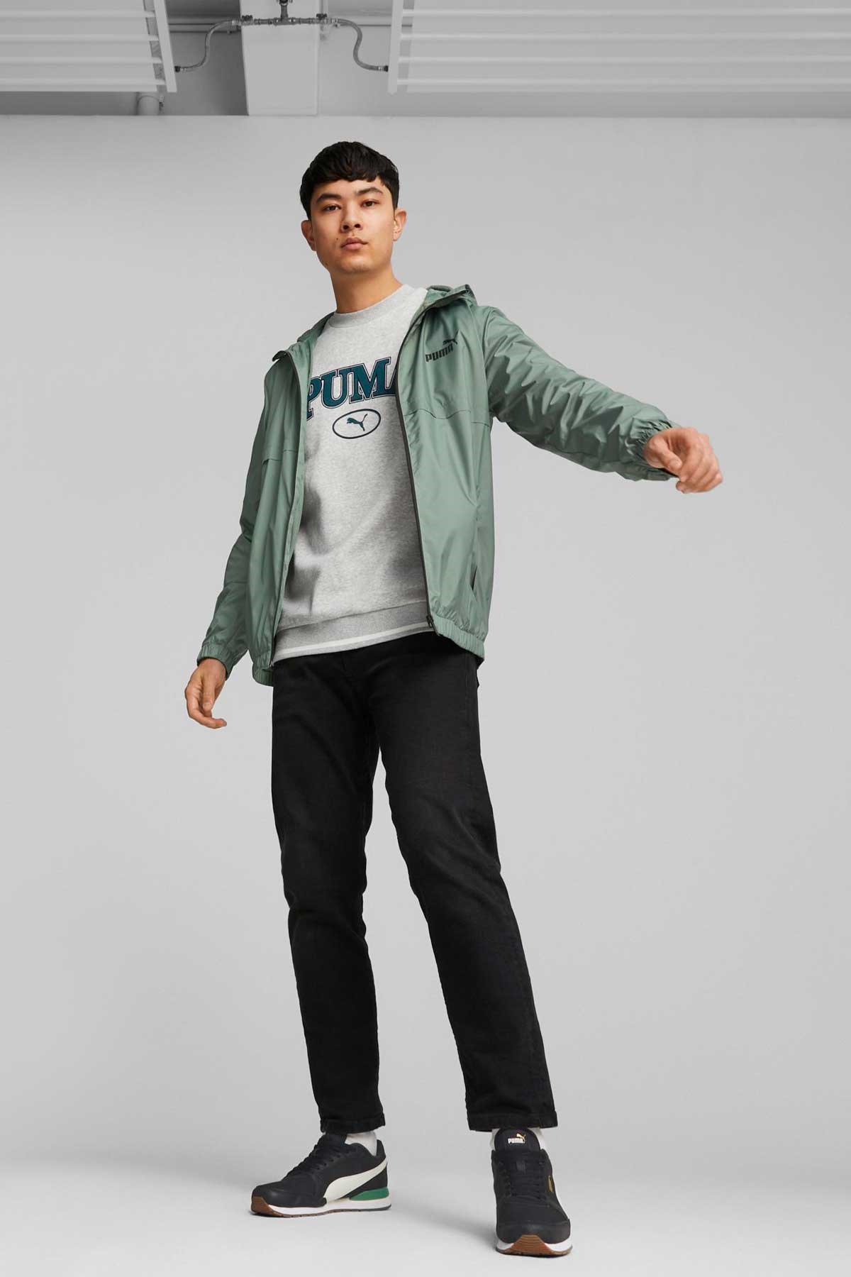 Puma Ess Solid Erkek Rüzgarlık 84748444 Yeşil