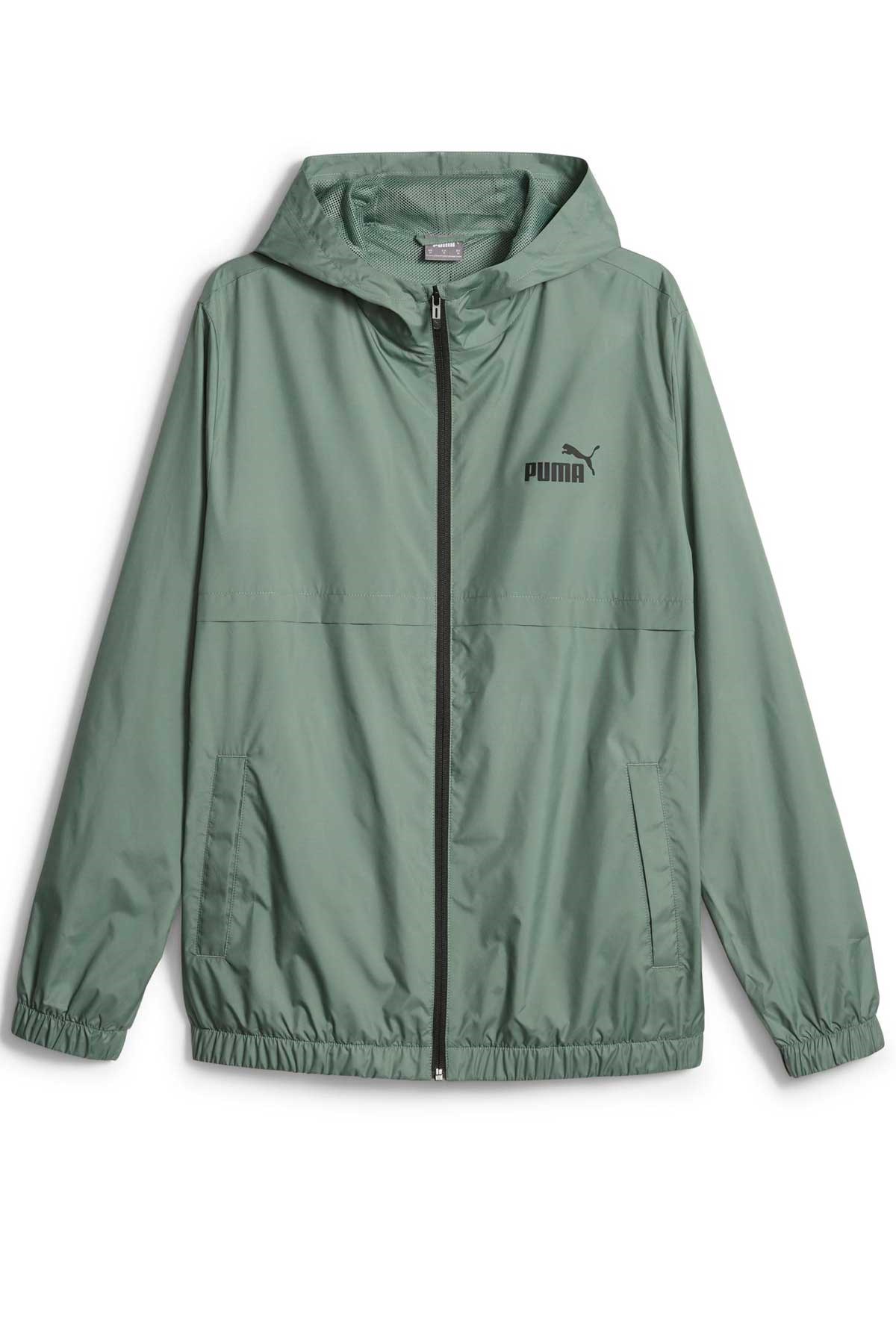 Puma Ess Solid Erkek Rüzgarlık 84748444 Yeşil