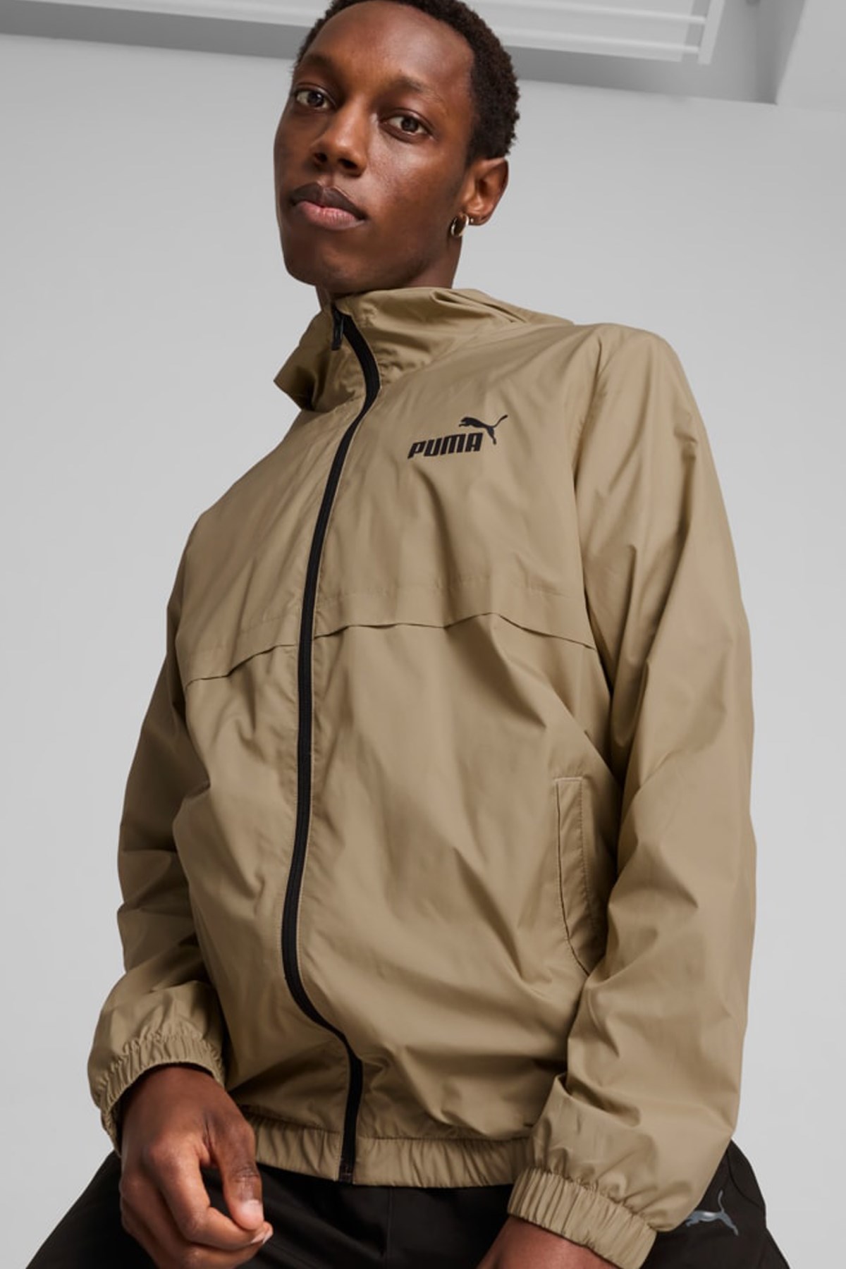 Puma Ess Solid Erkek Rüzgarlık 84748467 Bej