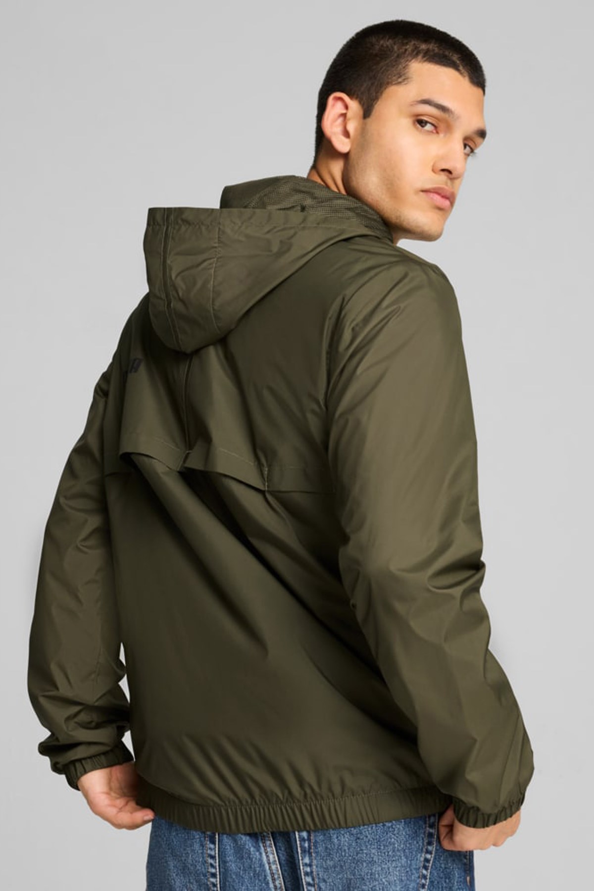 Puma Ess Solid Erkek Rüzgarlık 84748470 Haki