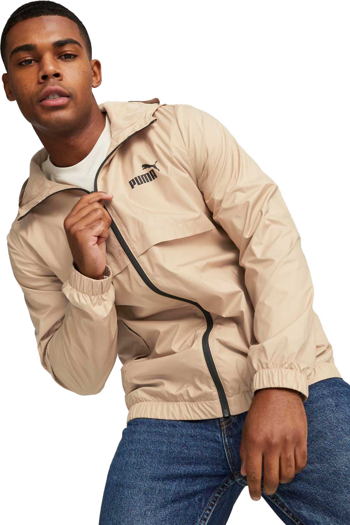 Puma Ess Solid Erkek Rüzgarlık 84748484 Bej