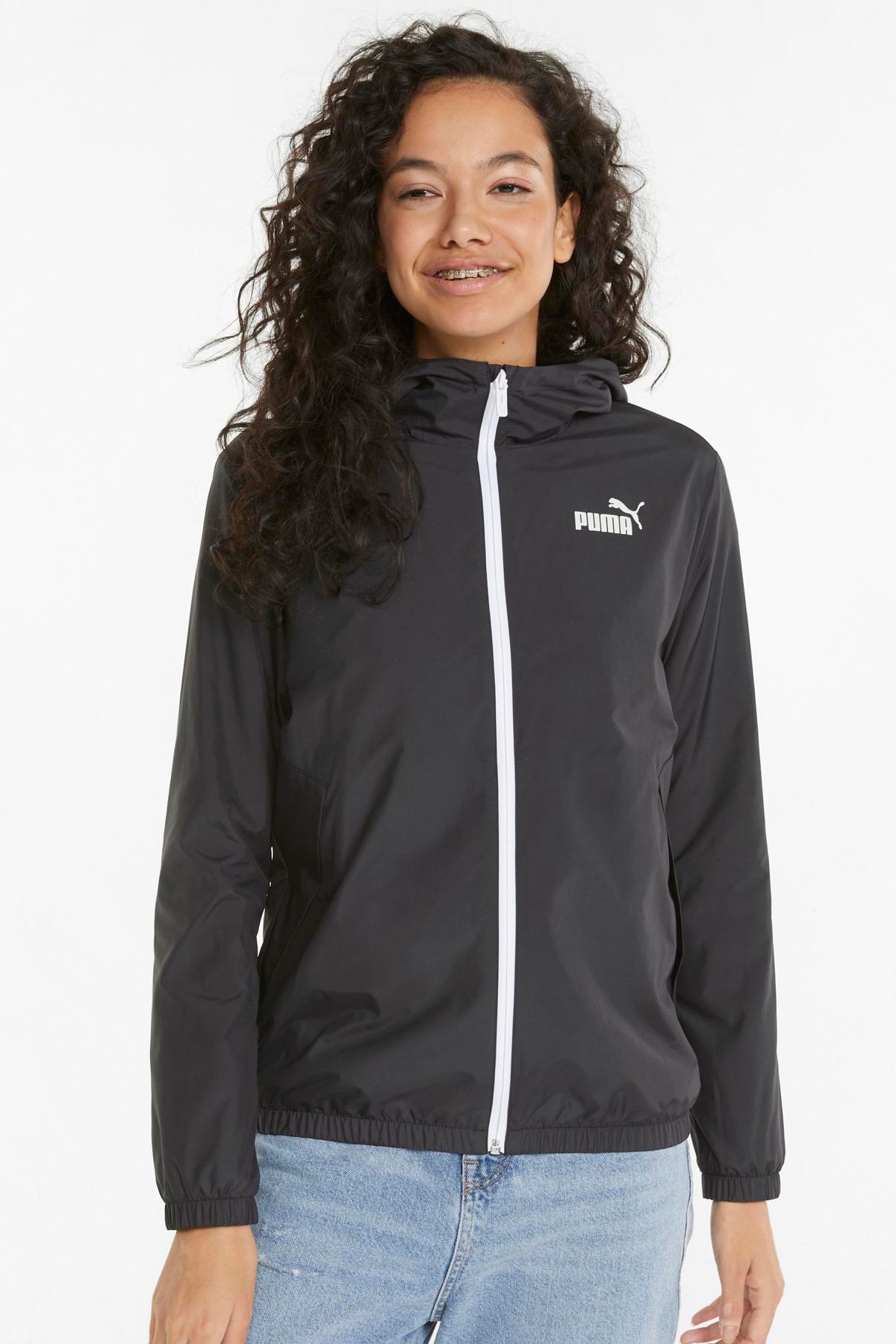 Puma Ess Solid Kadın Rüzgarlık 84749401 Siyah